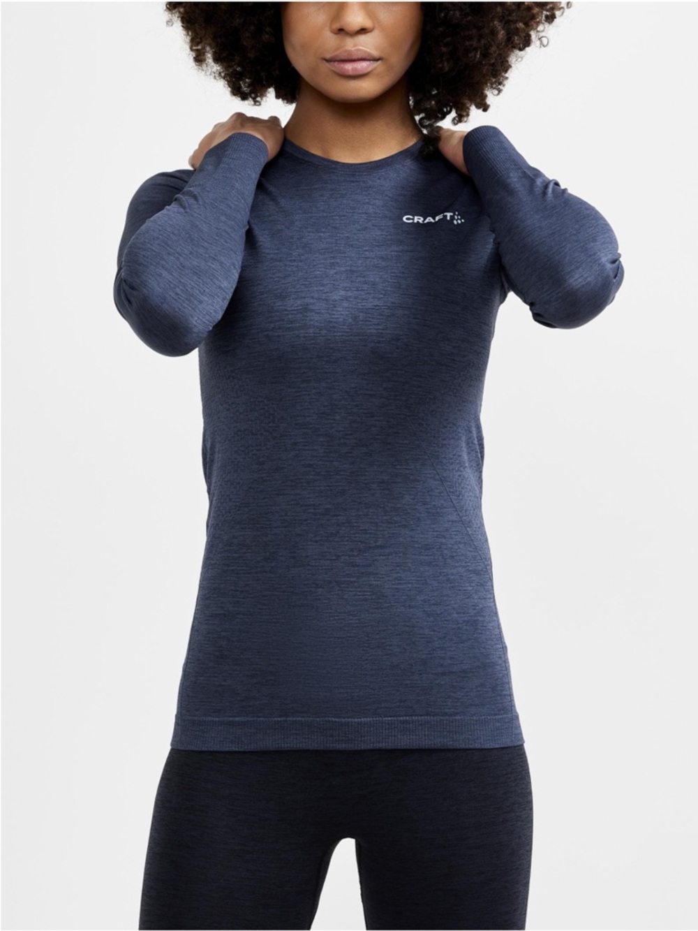 Craft Women's Core Dry Long-Sleeve Baselayer in Blaze